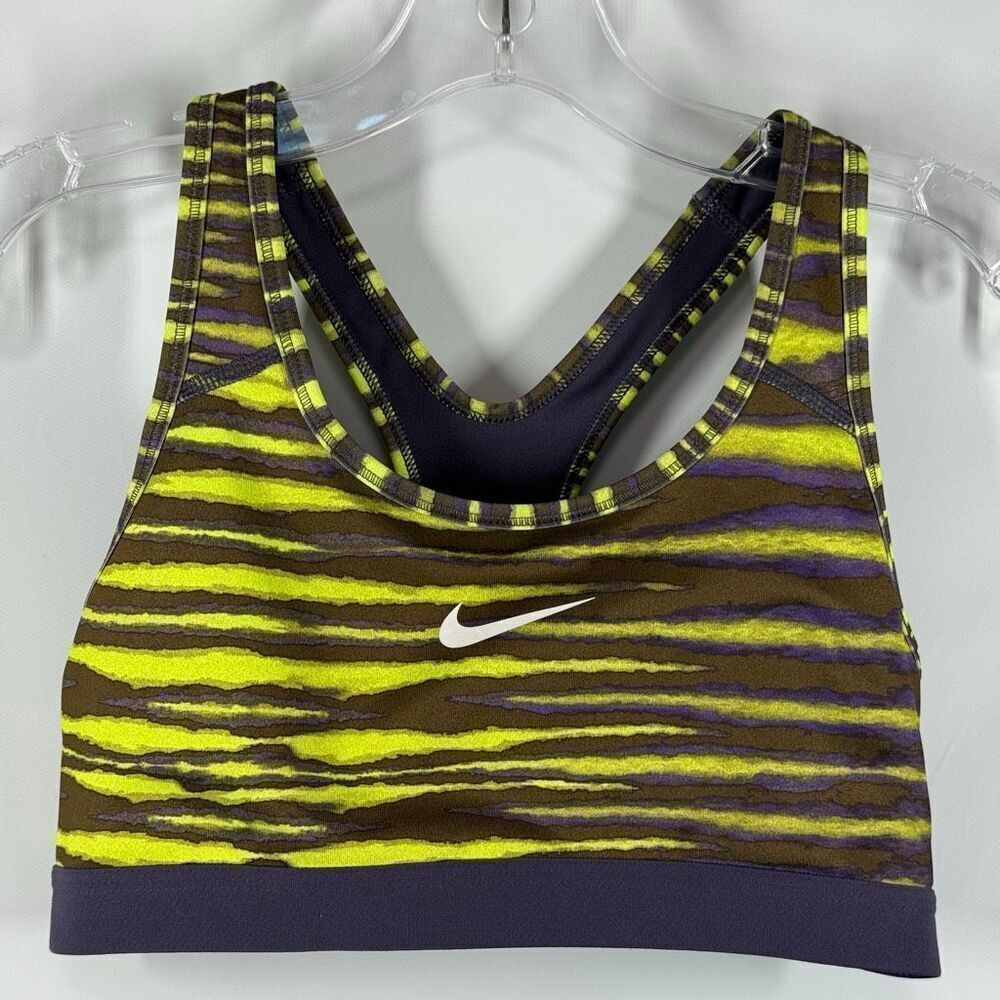 A22 Nike Women tiger print sport bra  size medium